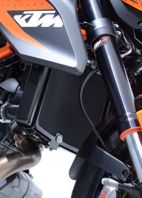 Retina protezione radiatore - KTM 1290 Super Duke fino '19 / Super Duke GT '16-'19 (colore titanio)