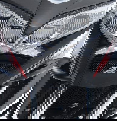 Retina protezione radiatore olio, Honda Crossrunner '15-  (colore titanio)