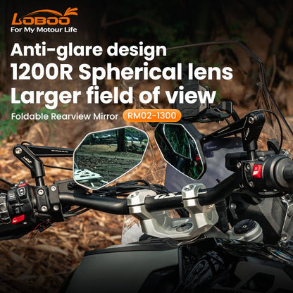 Rétroviseurs LOBOO BMW R 1300 GS RM02 - Endurrad.com