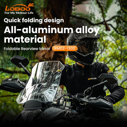 Rétroviseurs LOBOO BMW R 1300 GS RM02 - Endurrad.com