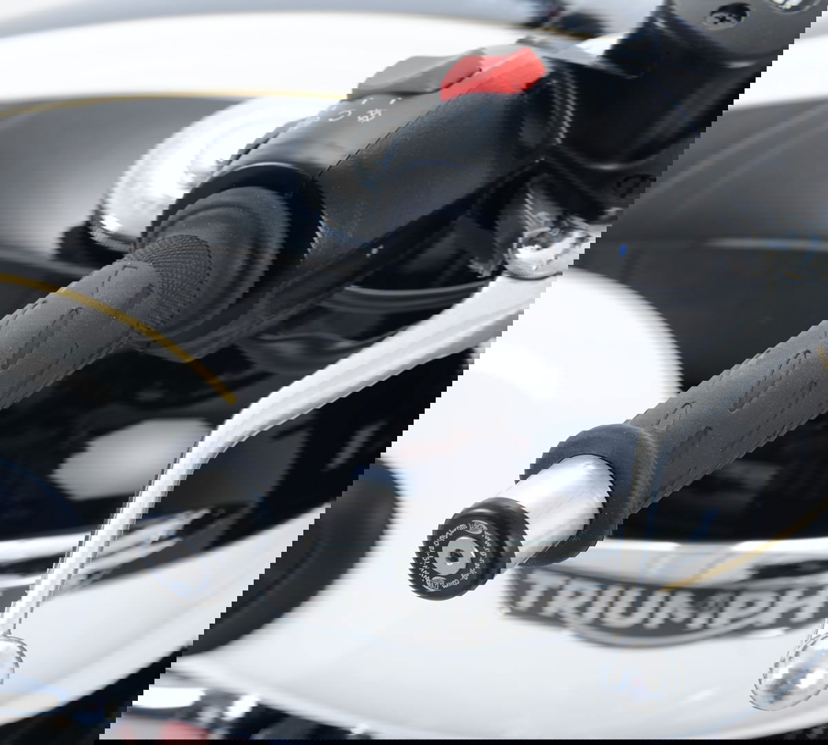 Stabilizzatori / tamponi manubrio, Triumph T120 Bonneville / Bonneville Bobber '17- (senza specchi bar-end) / Street Cup '17- (s