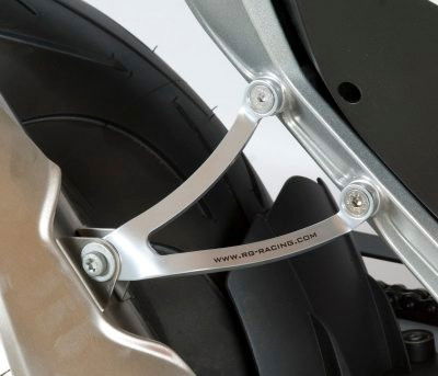 Staffa Supporto Scarico - Ktm 690 Duke '12 / 690 Duke R '13- (Colore Argento)