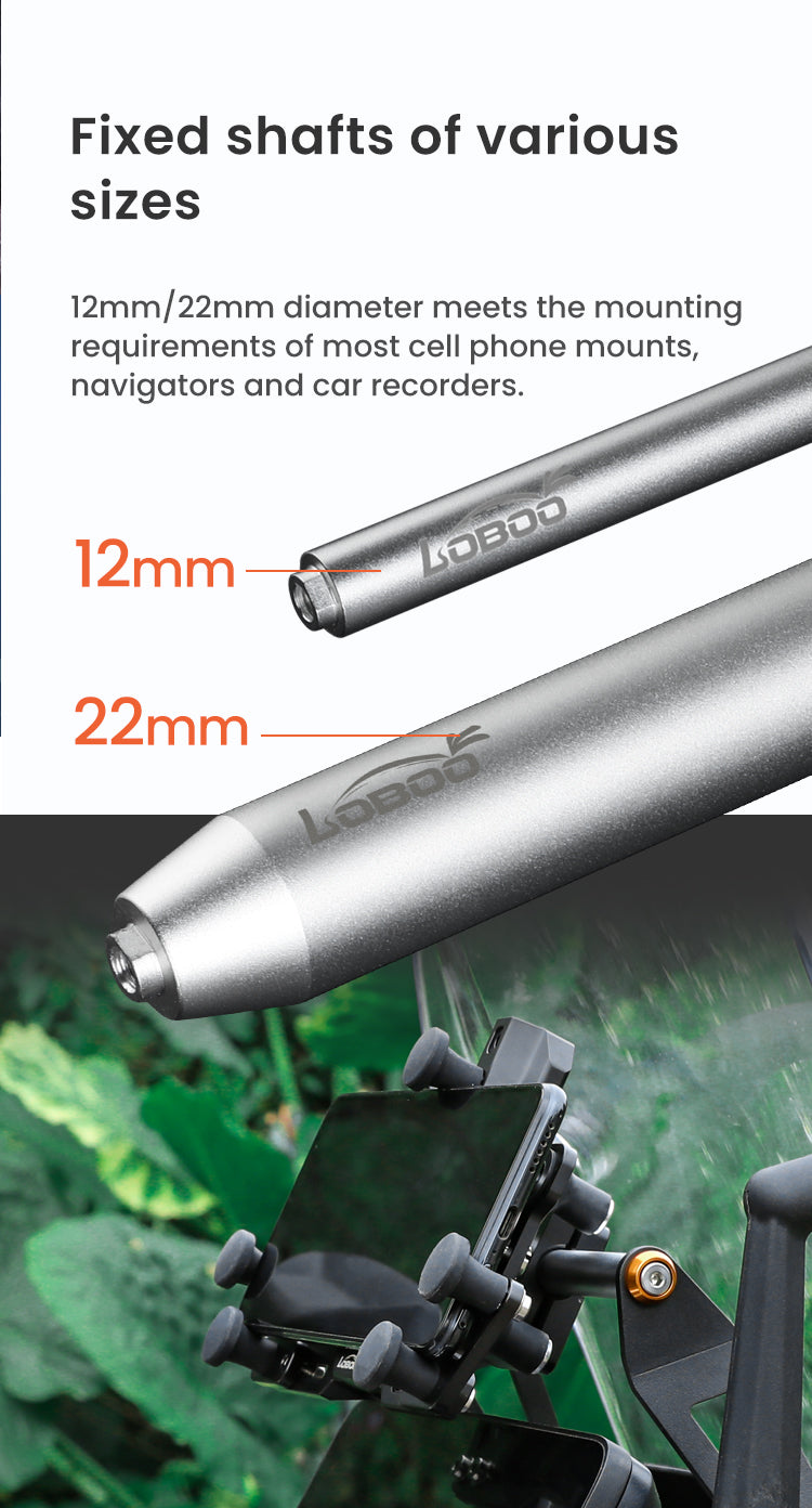 12 ou 22 mm : cela dépend de votre support