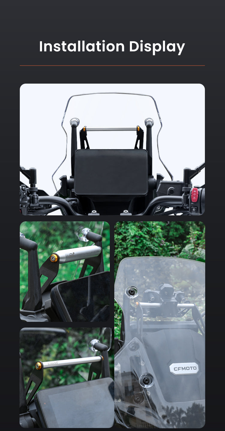 Comment cela rend-il sur la moto ?