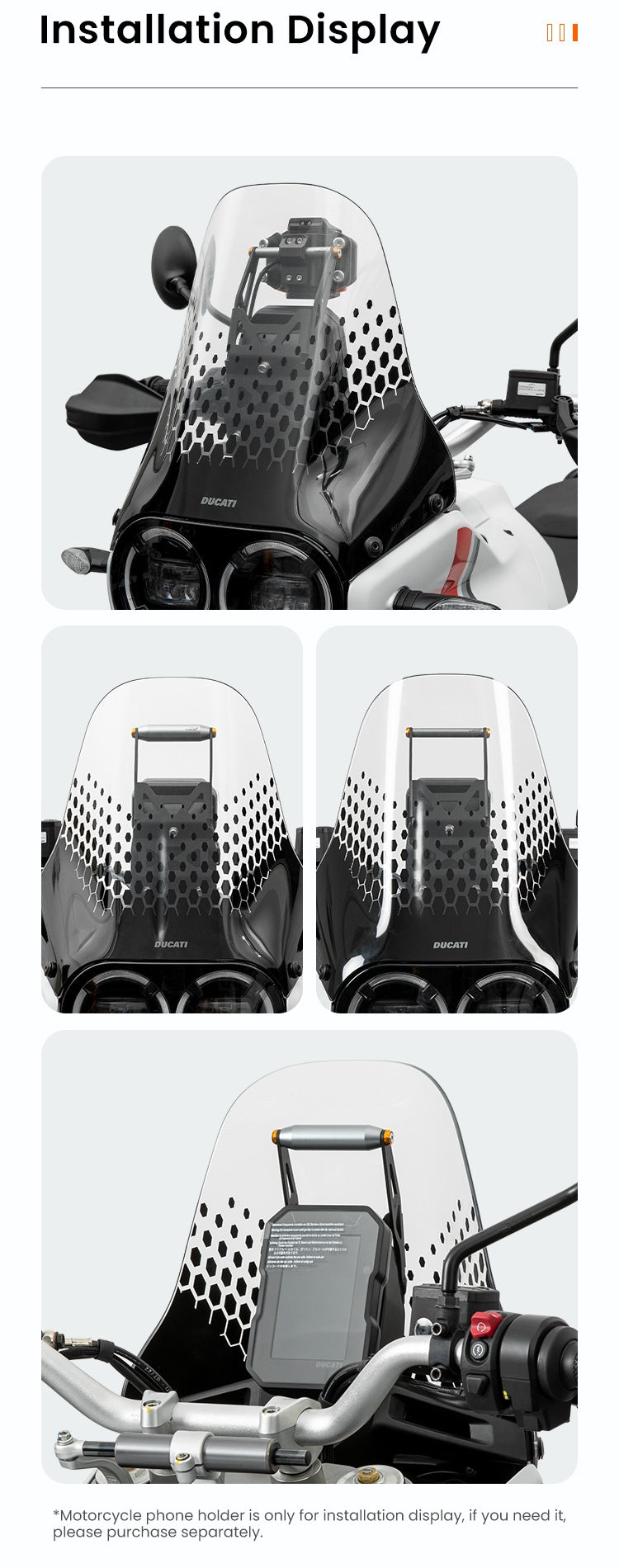 Comment cela rend-il sur la moto ?