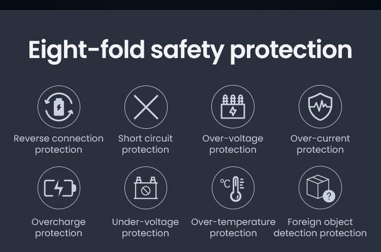 Huit protections entre le système de la moto et le téléphone