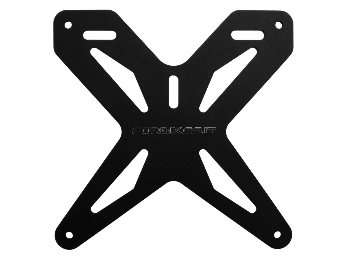 SUPPORTO TARGA ITALIA ALLUMINIO 6082 T6 ANO | 12 - 0731 - r23538 - ENDURRAD