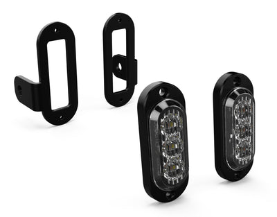 Kit DENALI DNLT310500K con indicatori T3 anteriori e supporto da parafango
