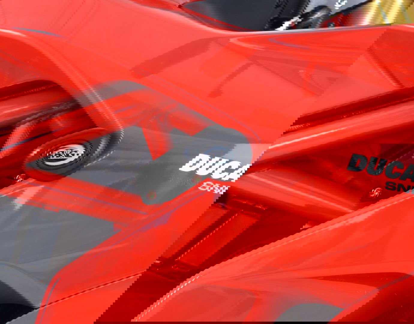 Tamponi paratelaio tipo Aero (no cut) - Ducati Supersport S '17- - bianco