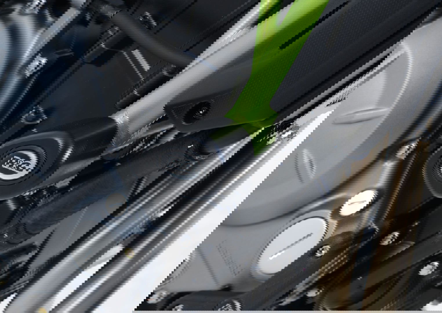 Tamponi paratelaio tipo Aero - Kawasaki Z650 - bianco