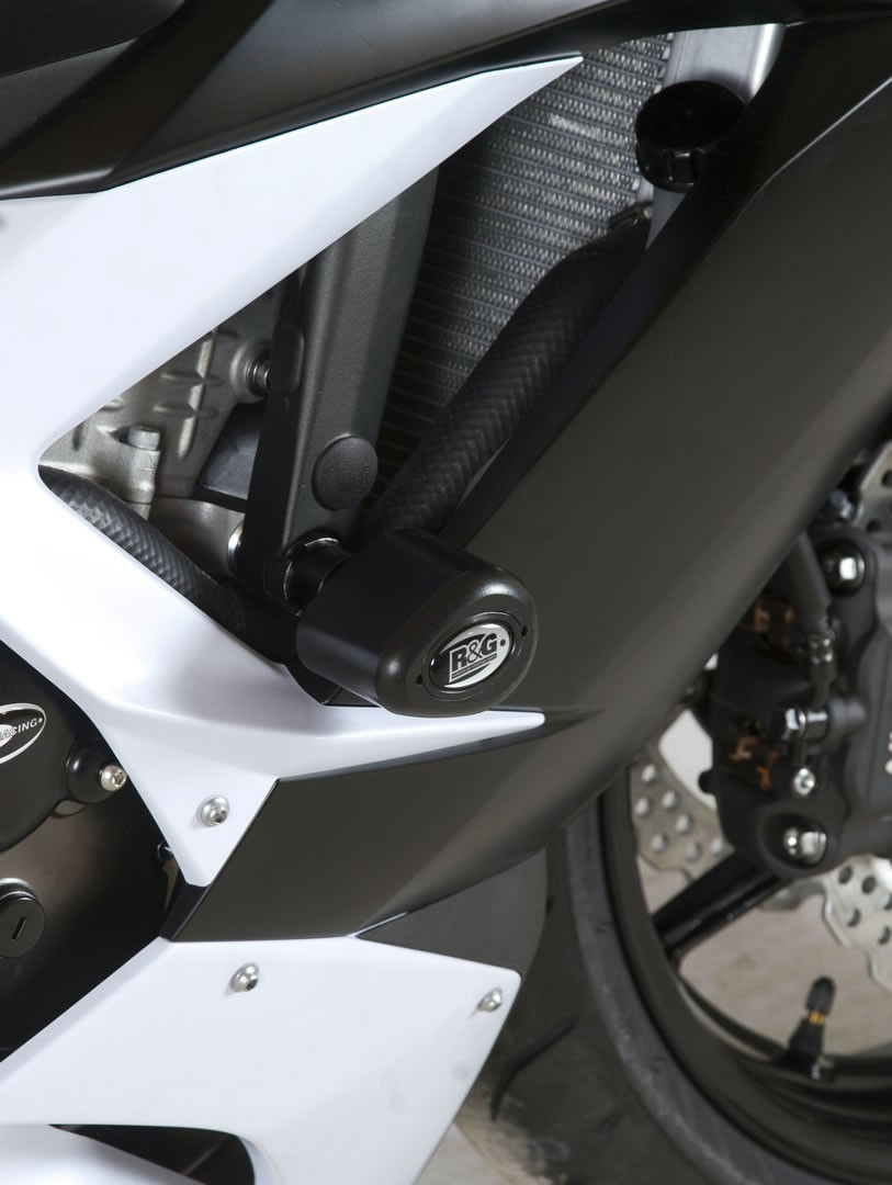 Tamponi paratelaio tipo Aero - Kawasaki ZX6R '13-'18  colore bianco