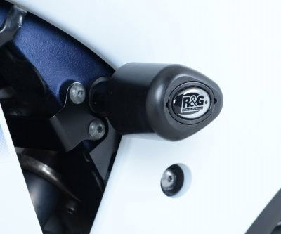 Tamponi paratelaio tipo Aero no-cut Sliders telaio - Suzuki GSX-R 1000 K9-  (bianco)