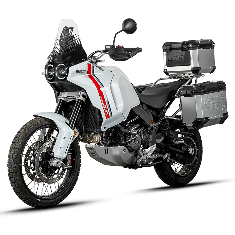 Cadres pour valises latérales Ducati Desert X - Endurrad.com