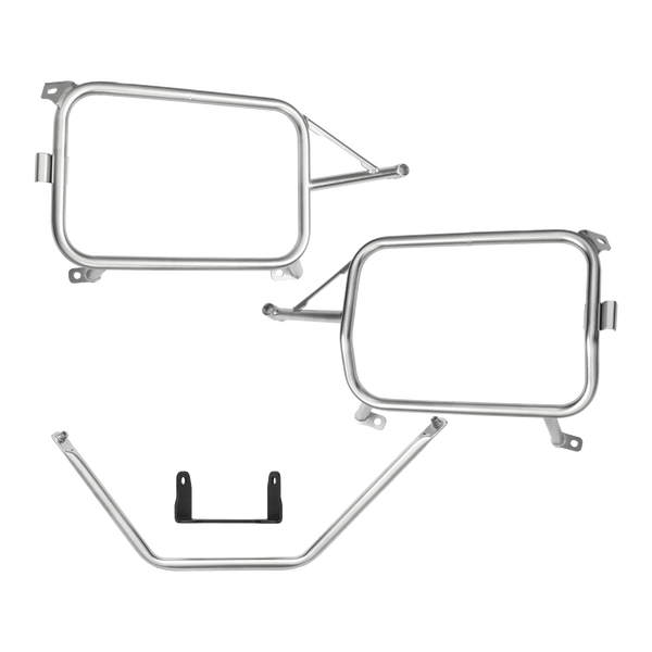 Supports de valises latérales pour BMW F 900 GS à partir de 2024 | structure reliée, montage sans perçage