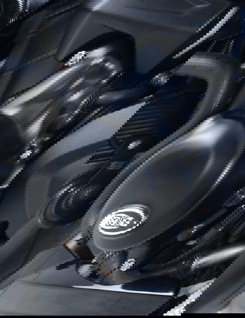 Protezione carter sinistro TRIUMPH 675 DAYTONA '13- / STREET TRIPLE '14-'16  / STREET TRIPLE 765 RS '17- R&G