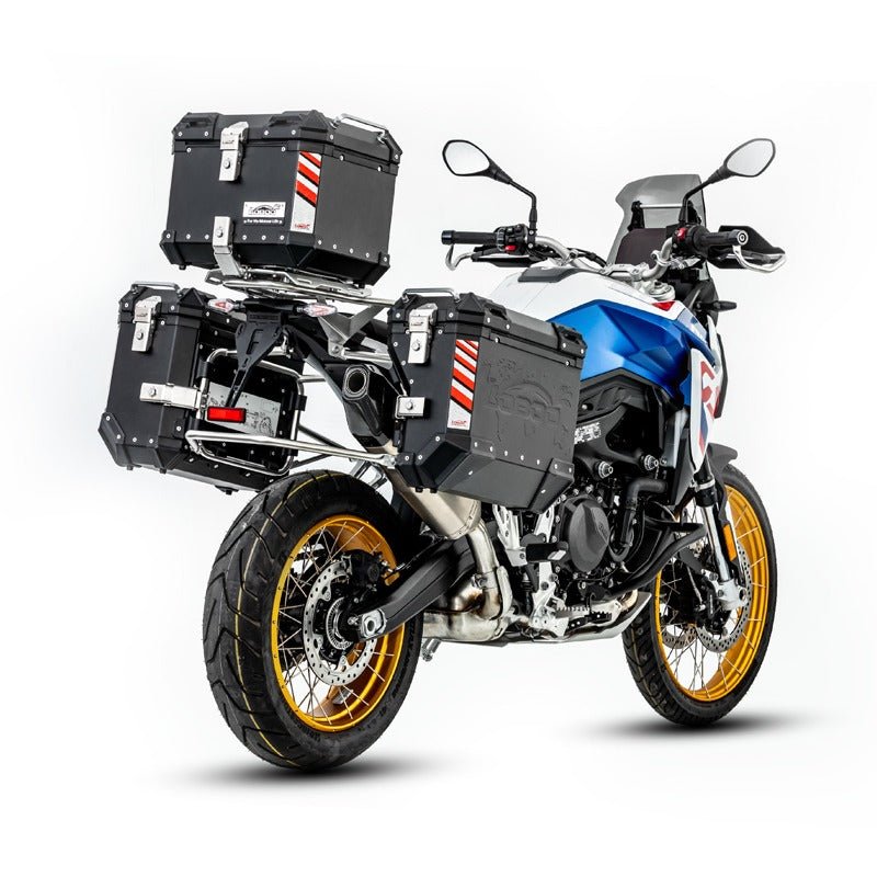 Valises en aluminium BMW F900 GS - LOBOO PIKE TRACKER - Endurrad.com