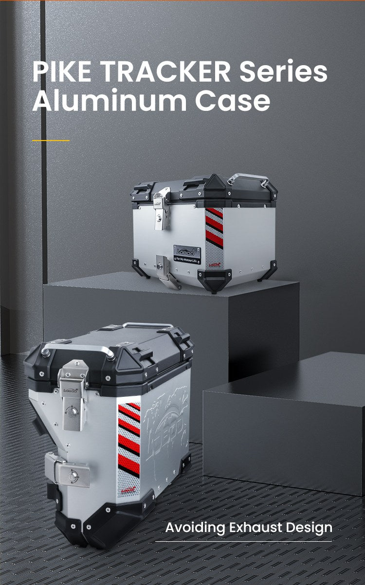 Valises PIKE TRACKER en aluminium