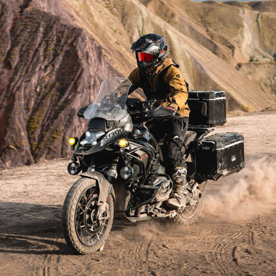 Valises CONQUEROR BMW R 1300 GS LOBOO - Endurrad.com