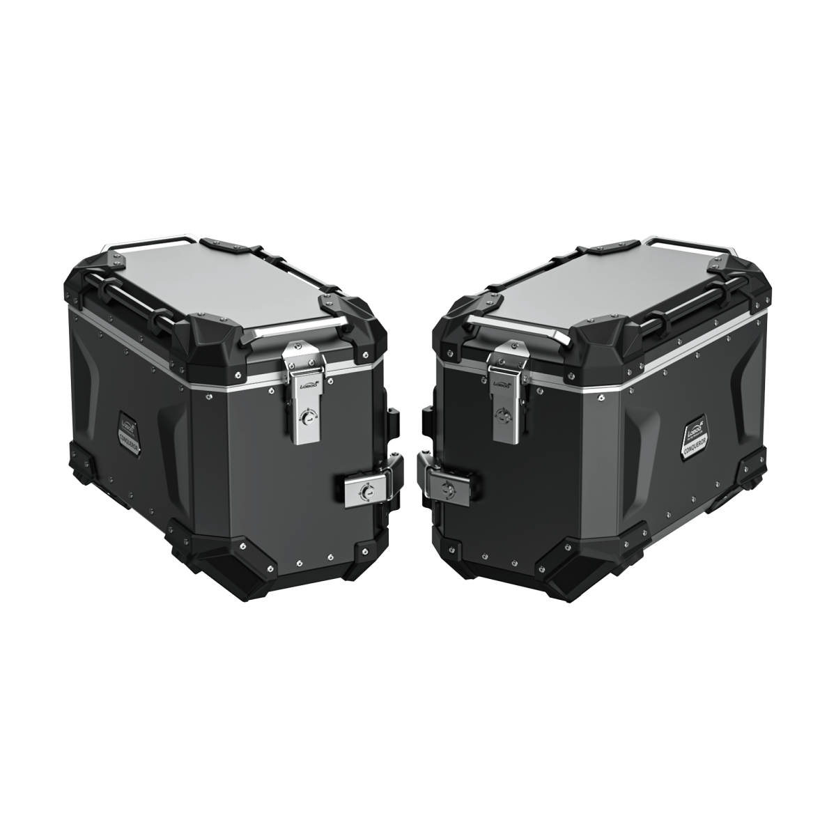 Valises CONQUEROR BMW R 1300 GS LOBOO - Endurrad.com