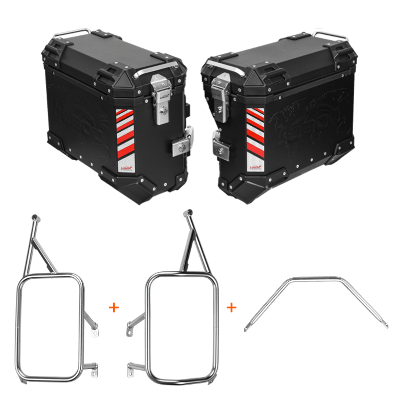 Valises latérales APRILIA TUAREG 660 - LOBOO PIKE TRACKER - Endurrad.com