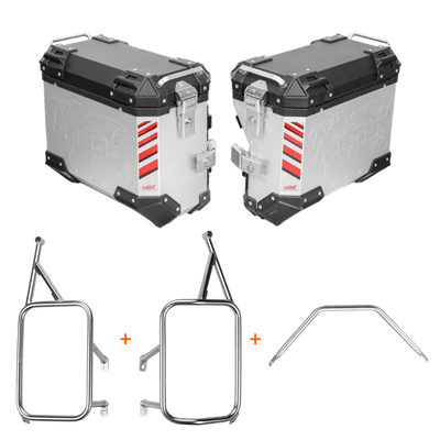 Valises latérales APRILIA TUAREG 660 - LOBOO PIKE TRACKER - Endurrad.com