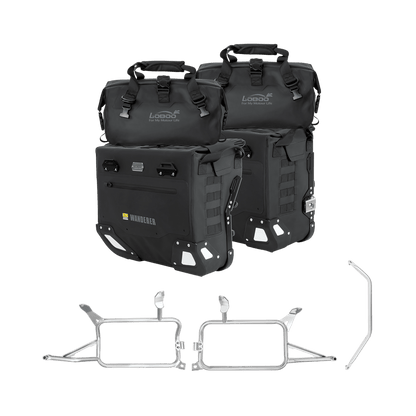 Valises latérales BMW F750/850 GS - LOBOO PIKE TRACKER - Endurrad.com