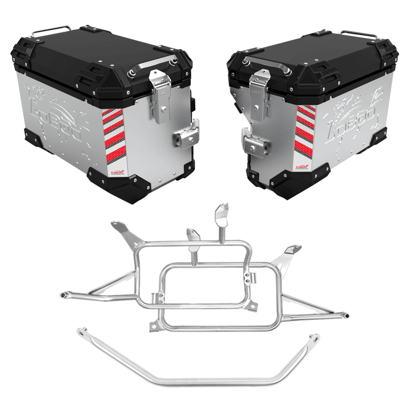 Valises latérales BMW F750/850 GS - LOBOO PIKE TRACKER - Endurrad.com