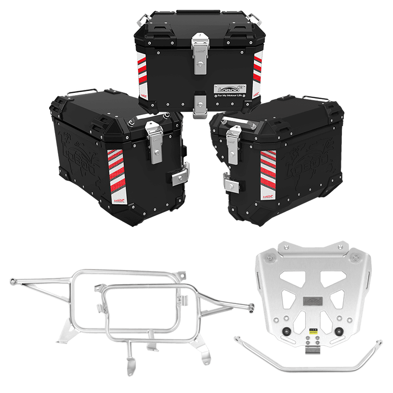 Valises latérales BMW F750/850 GS - LOBOO PIKE TRACKER - Endurrad.com