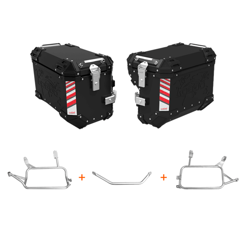 Valises latérales BMW R 1250 GS ADV - LOBOO PIKE TRACKER - Endurrad.com