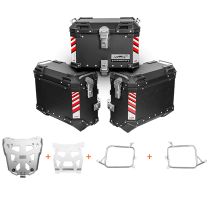 Valises latérales BMW S 1000 XR - LOBOO PIKE TRACKER - Endurrad.com