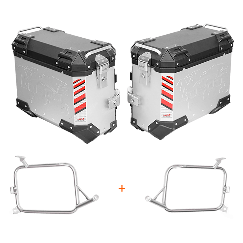 Valises latérales BMW S 1000 XR - LOBOO PIKE TRACKER - Endurrad.com