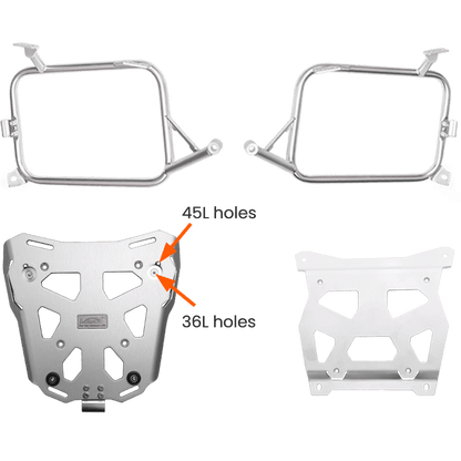 Valises latérales BMW S 1000 XR - LOBOO PIKE TRACKER - Endurrad.com