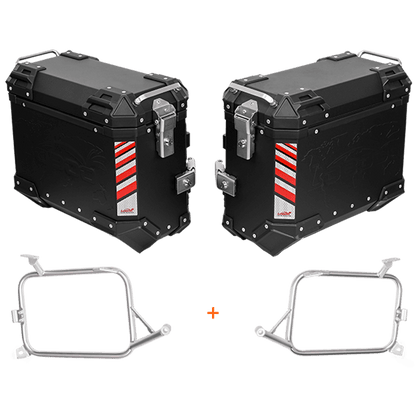 Valises latérales BMW S 1000 XR - LOBOO PIKE TRACKER - Endurrad.com