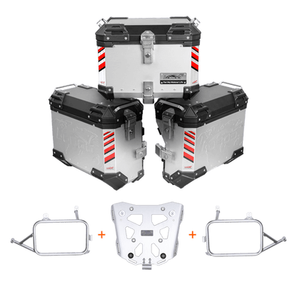 Valises latérales CFMOTO 450MT - LOBOO PIKE TRACKER - Endurrad.com