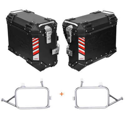 Valises latérales CFMOTO 450MT - LOBOO PIKE TRACKER - Endurrad.com