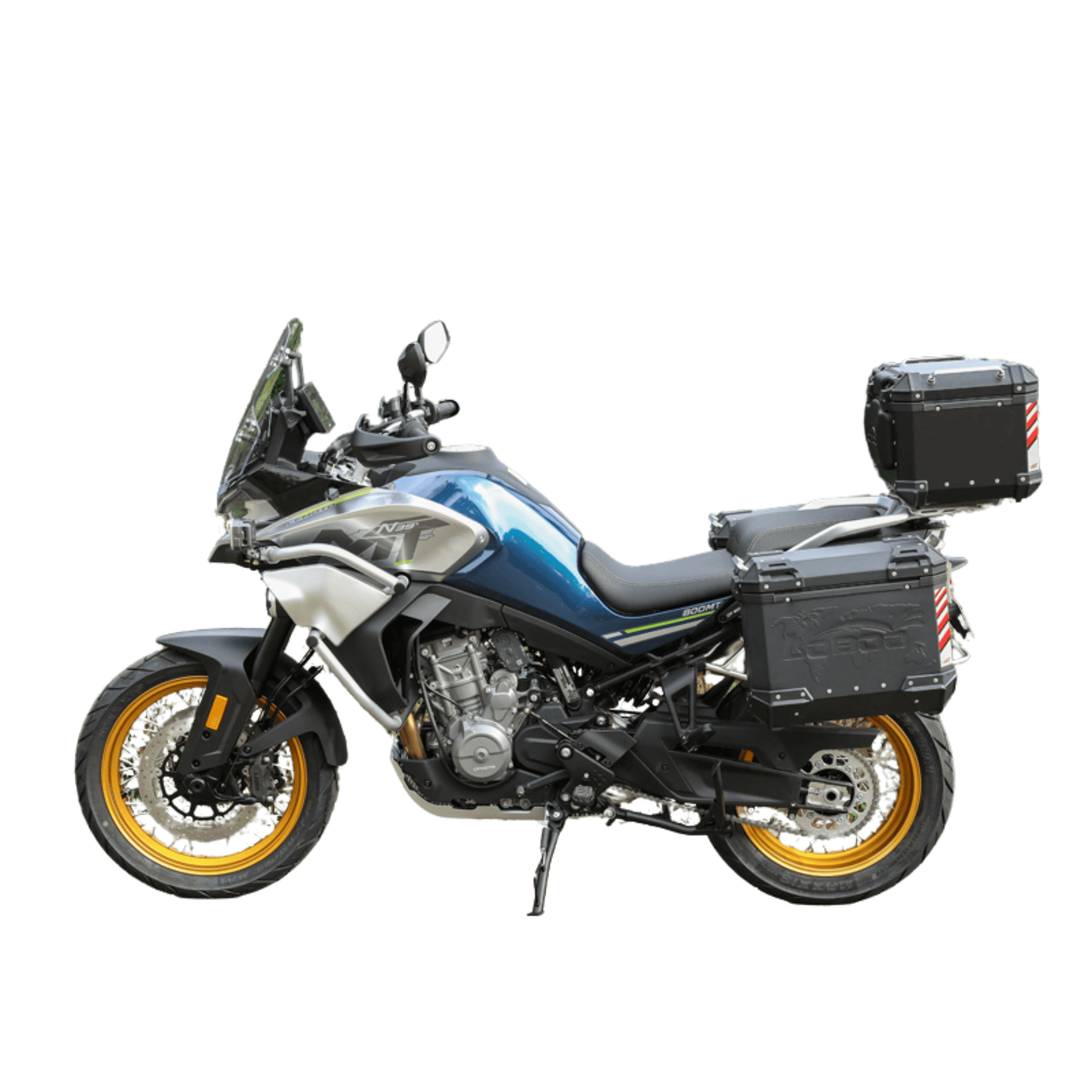 Valises latérales CFMOTO 800MT - LOBOO PIKE TRACKER - Endurrad.com