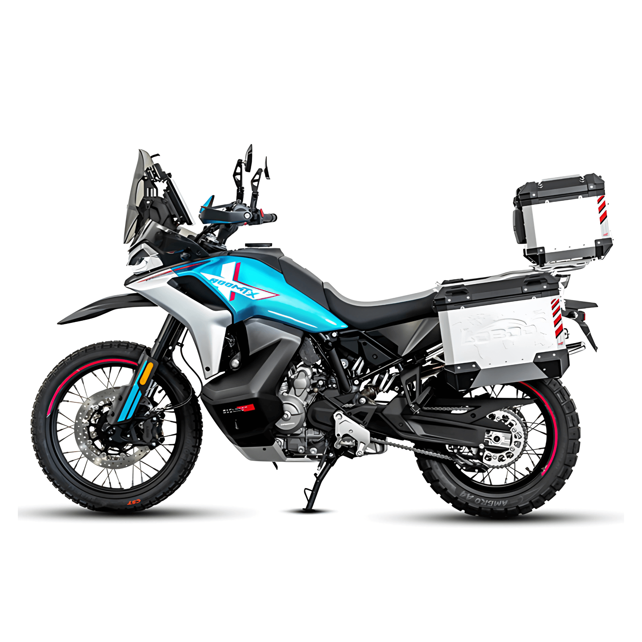 Valises latérales CFMOTO 800MT X - LOBOO PIKE TRACKER - Endurrad.com