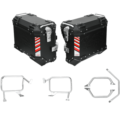 Valises latérales HONDA X - ADV 750 - LOBOO PIKE TRACKER - Endurrad.com