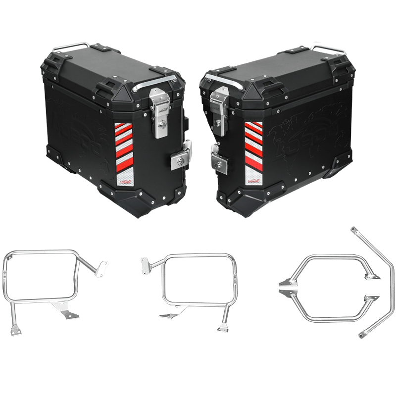 Valises latérales HONDA X - ADV 750 - LOBOO PIKE TRACKER - Endurrad.com