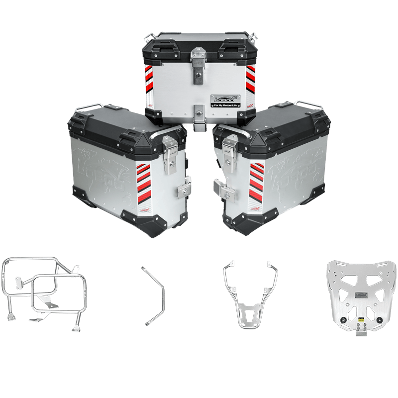 Valises latérales HONDA X - ADV 750 - LOBOO PIKE TRACKER - Endurrad.com