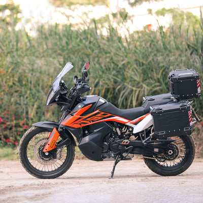 Valises latérales KTM 890 ADVENTURE - LOBOO PIKE TRACKER - Endurrad.com