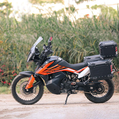 Valises latérales KTM 890 ADVENTURE - LOBOO PIKE TRACKER - Endurrad.com