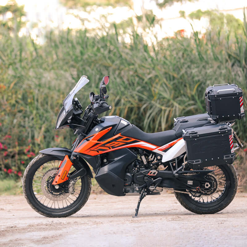 Valises latérales KTM 890 ADVENTURE - LOBOO PIKE TRACKER - Endurrad.com