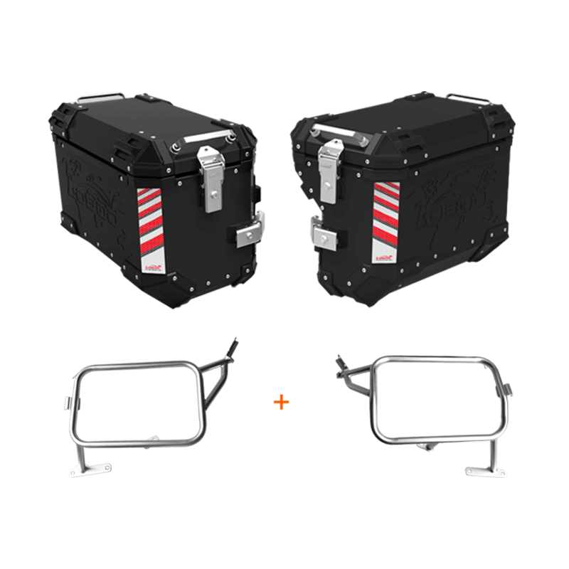 Valises latérales KTM 890 ADVENTURE - LOBOO PIKE TRACKER - Endurrad.com