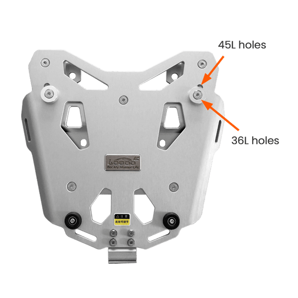Plaque Top Case KTM 790-890 Adventure