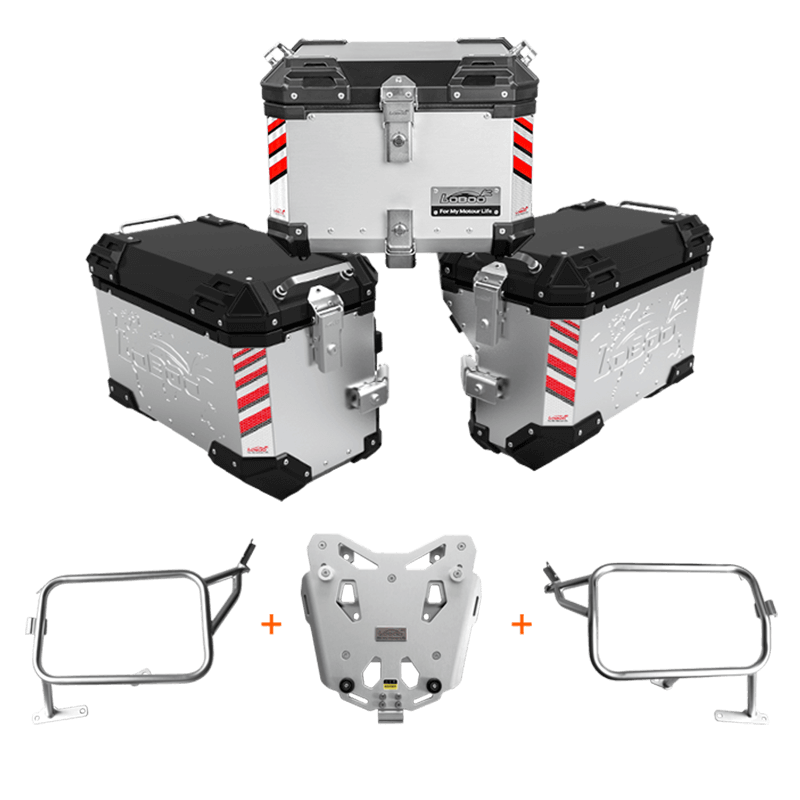 Valises latérales KTM 890 ADVENTURE - LOBOO PIKE TRACKER - Endurrad.com