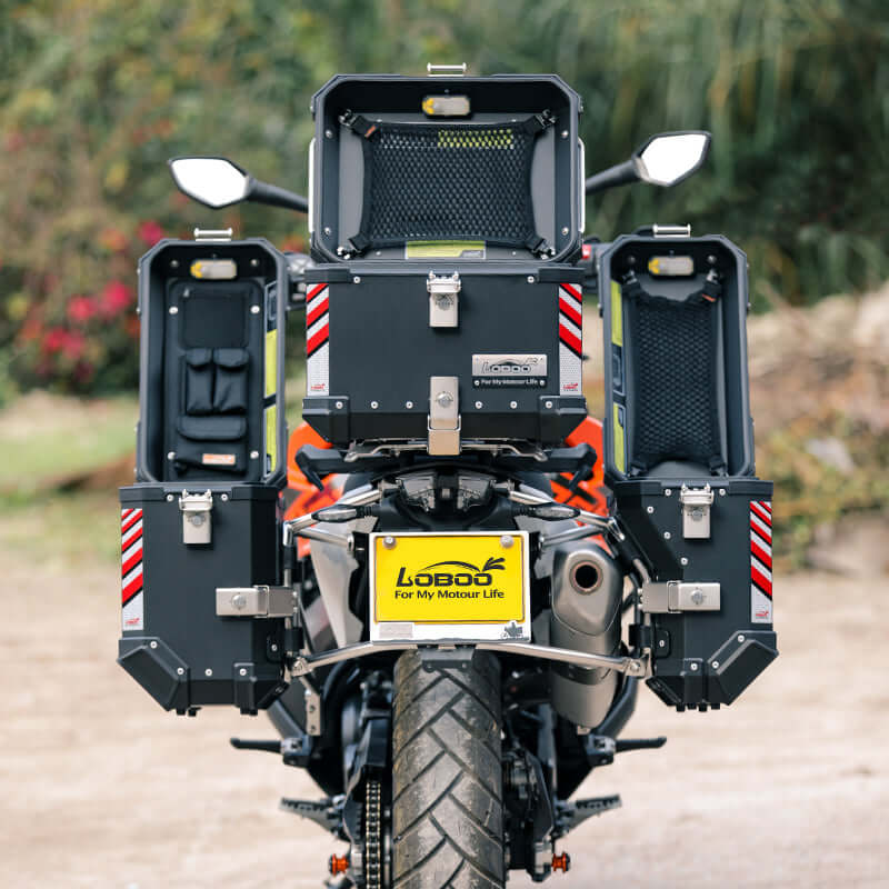 Valises latérales KTM 890 ADVENTURE - LOBOO PIKE TRACKER - Endurrad.com