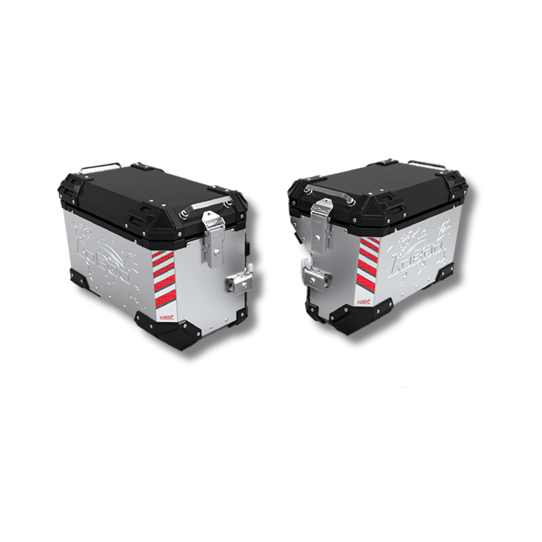 Valises en aluminium LOBOO PIKE TRACKER - Endurrad.com