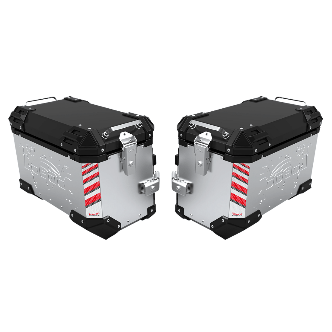 Valises en aluminium LOBOO PIKE TRACKER - Endurrad.com