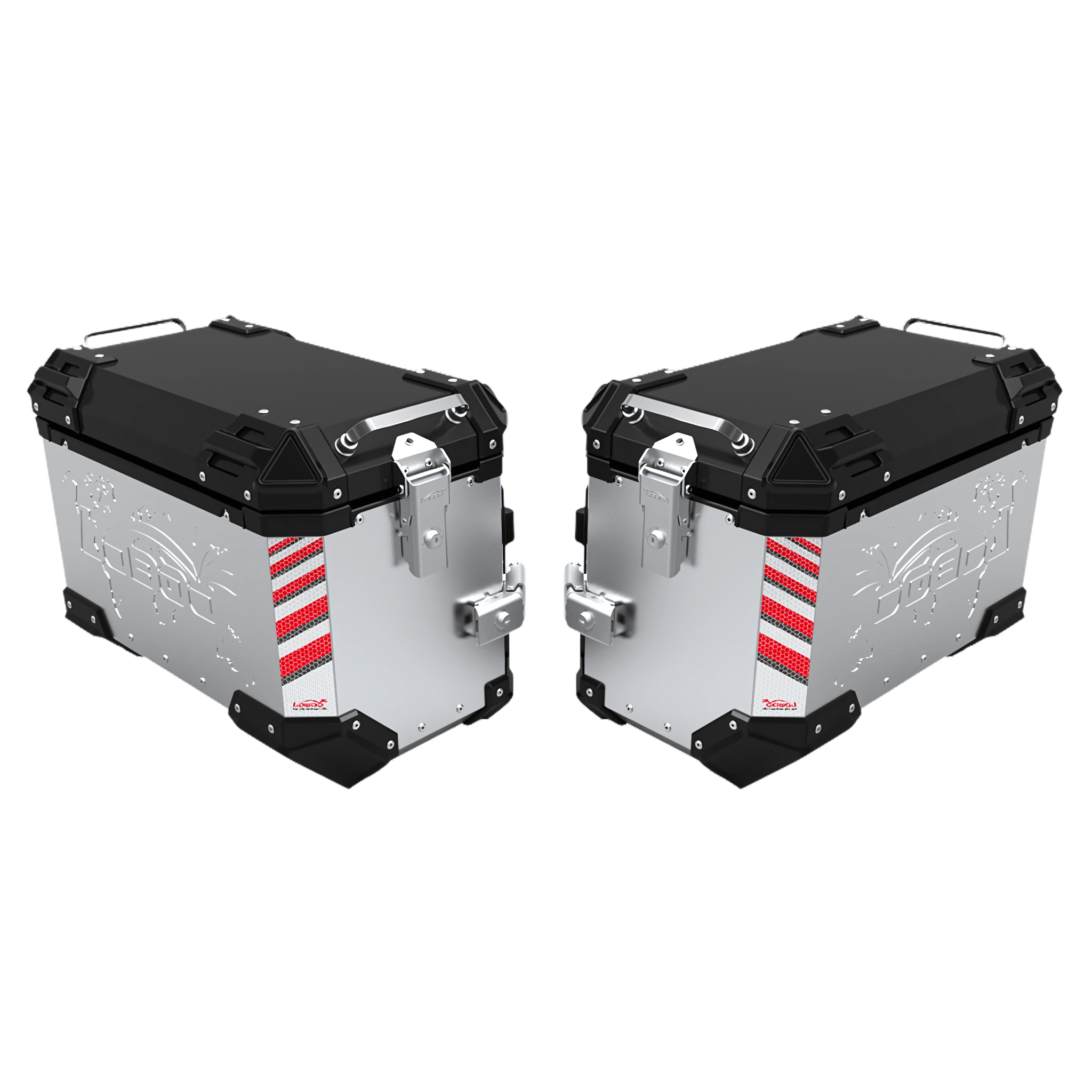 Valises en aluminium LOBOO PIKE TRACKER - Endurrad.com